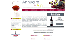 Desktop Screenshot of annuaire-vin.info